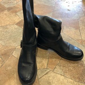 Women’s black Frye Veronica Slouch boots